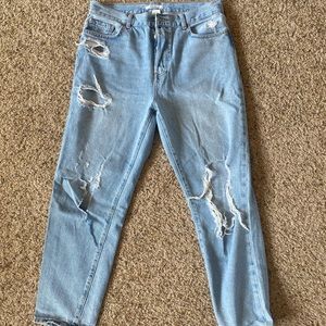Forever 21 Ripped Jeans